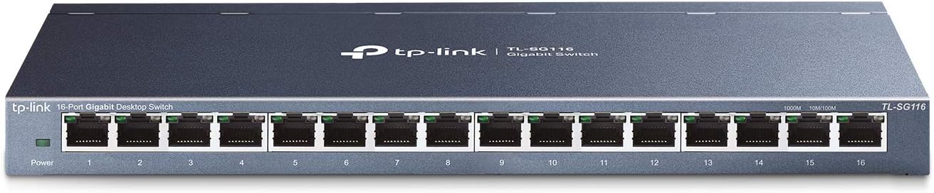 Comprehensive Review of the TP-Link TL-SG116, 16 Port Gigabit Unmanaged Ethernet Switch